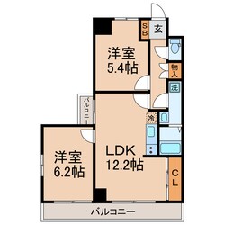 CASSIA保土ヶ谷の物件間取画像